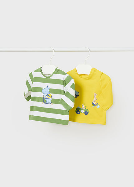 Mayoral Baby Boys 2 Pack T-Shirts 1.004 016