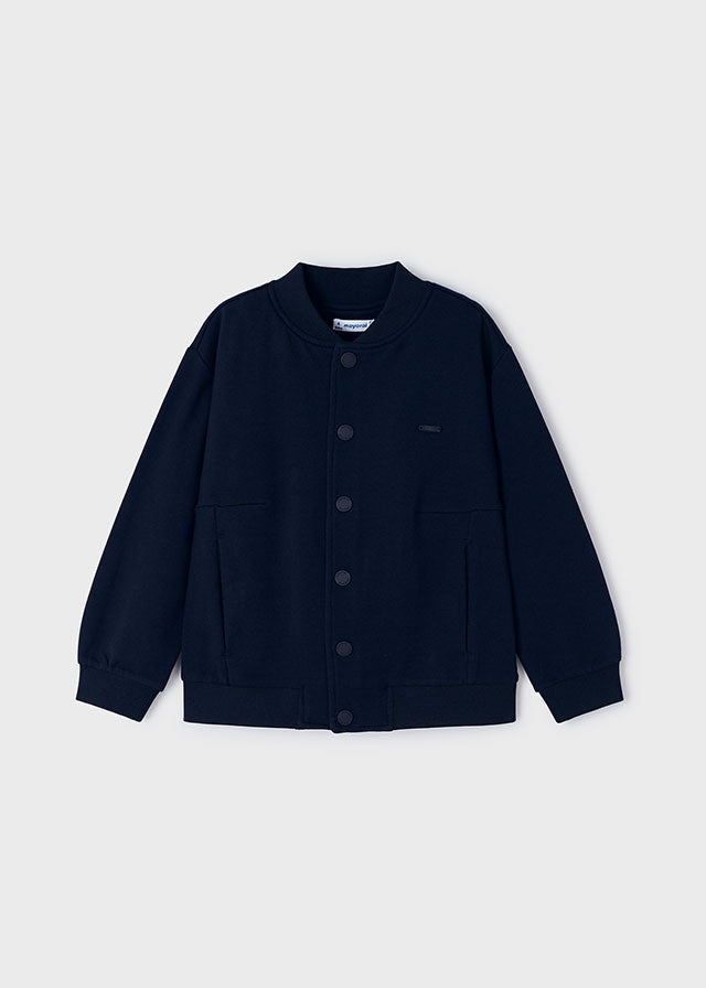 Mayoral Navy Button Down Jacket