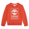 Timberland Boys Sweatshirt T60075 96G Red