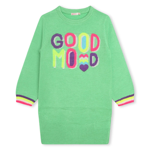 Billieblush-girls-green-knit-jumper-dress