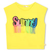 Billieblush Girls Yellow Sunny Tassle T-shirt u20087 535 