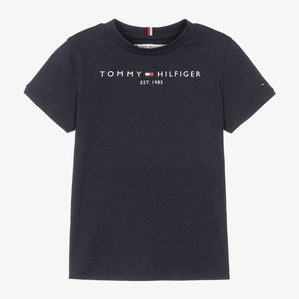 Tommy Hilfiger Boys Navy Short Sleeve T-Shirt