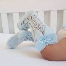 Condor Openwork Sock with Bow - Mint 